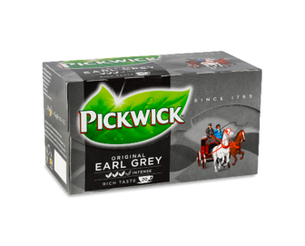 Чай чорний Pickwick Earl Grey з ароматом бергамота, 20*2г (20*2г)