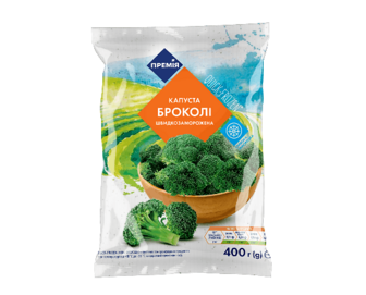 Капуста броколі «Премія»® заморожена, 400г (400г)