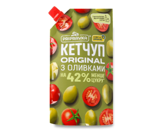 Кетчуп Pripravka Original з оливками (250г)