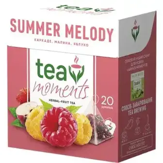 Чай Tea Moments Summer Melody з суданської троянди 20х1.7 г-Tea Moments