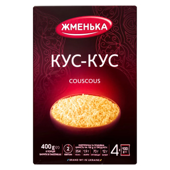 Кус-кус пшеничний Жменька, 4 шт., 100 г