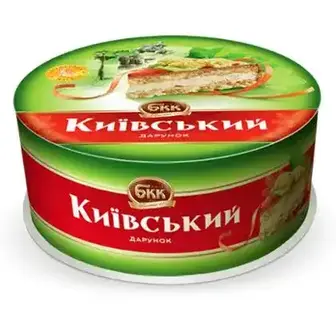 Торт БКК Київський дарунок з арахісом 450 г