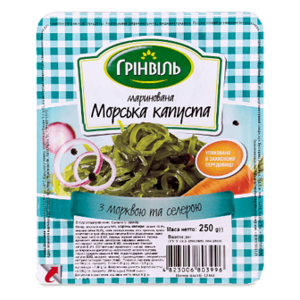 Капуста морська «Грінвіль» з морквою та селерою 250г (250г)