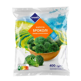 Капуста броколі «Премія»® заморожена, 400г (400г)
