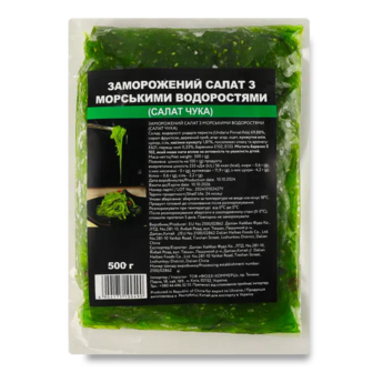 Салат Чука з морської капусти 40% соусу с/м (500г)