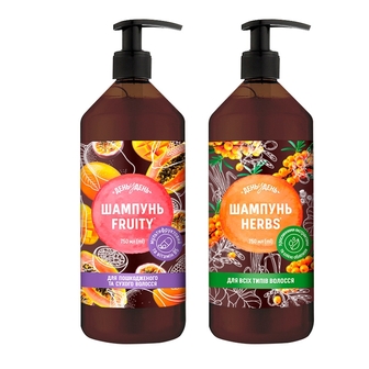Шампунь 0,75 л День у День FRUITY/HERBS п/флакон 