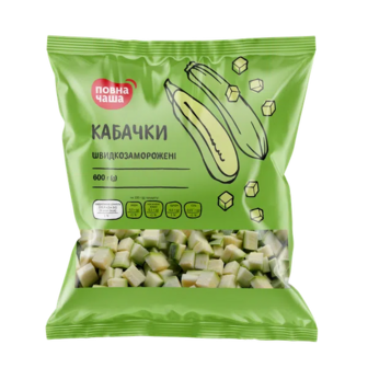 Кабачки «Повна Чаша»® кубиками (600г)