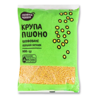 Крупа «Повна Чаша»® пшоно шліфоване (900г)