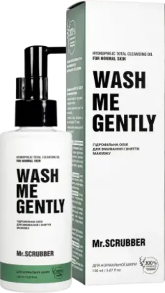 Гідрофільна олія Mr.Scrubber Wash Me Gently для вмивання для нормальної шкіри 150 мл