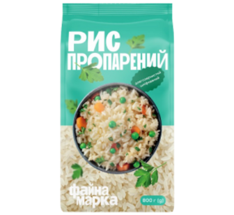 Крупа Файна Марка Рис пропарений 800г