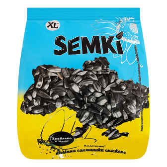 Насіння соняшника Semki смажене 200 г (4820237813282)
