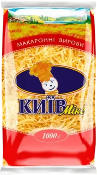 Макаронні вироби Київ Мікс Вермішель 1 кг
