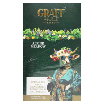 Чай трав'яний Graff Альпійський луг 2.5 г х 15 шт (4820279612119)