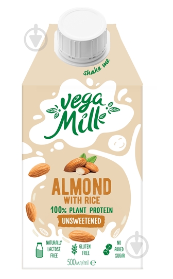 Напій мигдальний Vega Milk 500 мл