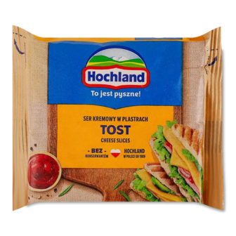 Сир плавлений Hochland Тост скибочки 36% (130г)