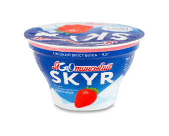 Йогурт Яготинське Skyr полуниця 1,8% стакан (140г)