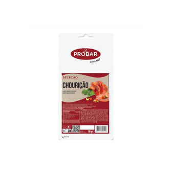 Ковбаса Probar чорізо копчена нарізка 100 г (5601117201226)