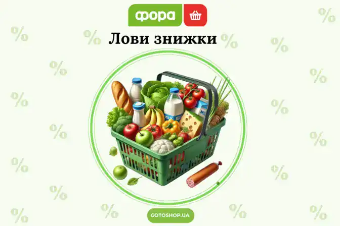 Акції від Фора: смачні делікатеси за привабливими цінами з 25 по 31 березня 2025